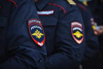 Российские полицейские, иллюстрация Российские полицейские, иллюстрация