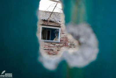 Разрушения на Донбассе Разрушения на Донбассе