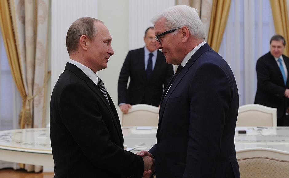 Путин и Штаймайер Путин и Штаймайер