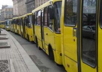 Маршрутки, Київ, страйк Маршрутки, Київ, страйк