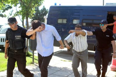 Задержанные за попытку переворота в Турции Задержанные за попытку переворота в Турции
