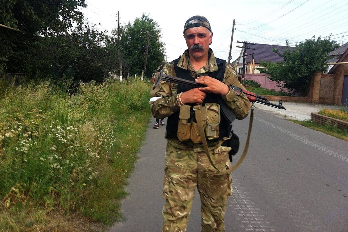 Дмитрий Корчинский, Старобешево, Донбасс Дмитрий Корчинский, Старобешево, Донбасс