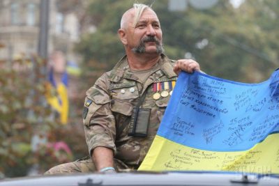 Празднование Дня Независимости в Киеве, "Хода нескорених". Празднование Дня Независимости в Киеве, "Хода нескорених".