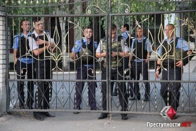 Силовики в Кривом Озере Силовики в Кривом Озере