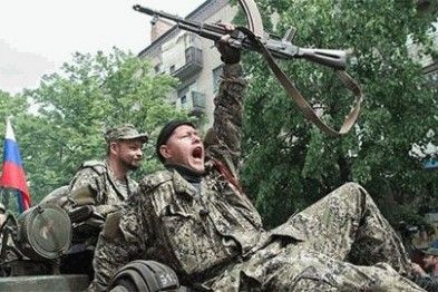 Российские наемники на Донбассе, иллюстрация.