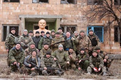 Боевики ЛНР в Калиново Боевики ЛНР в Калиново