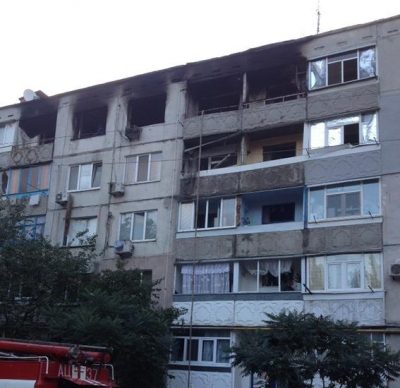 Результаты взрыва в Павлограде Результаты взрыва в Павлограде