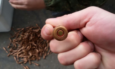 Под Старобельском нашли тайник с тысячей патронов