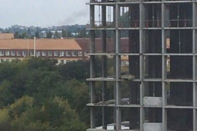 Взрыв в Донецке. Взрыв в Донецке.