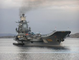 На Адмирале Кузнецове произошел пожар - На Адмирале Кузнецове произошел пожар -