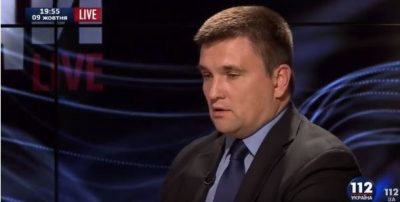 Климкин рассказал, кто сейчас управляет Донбассом