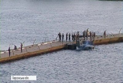 Бойцы ВСУ построили самую большую переправу Бойцы ВСУ построили самую большую переправу