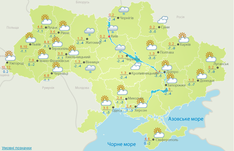 Карта Украины Карта Украины