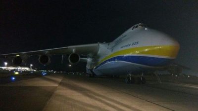 Украинский самолет-гигант "Мрія" перевез рекордный груз: опубликовано видео