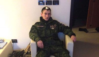 Российский офицер из Тюмени Олег Дубинина.