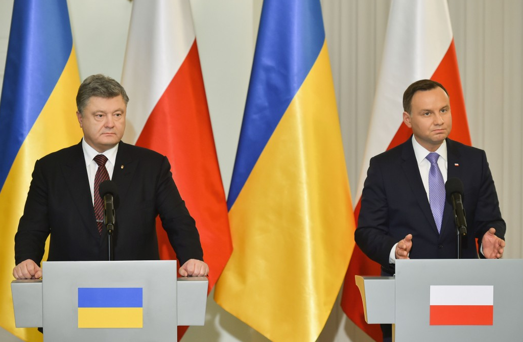 Петр Порошенко и Анджей Дуда Петр Порошенко и Анджей Дуда