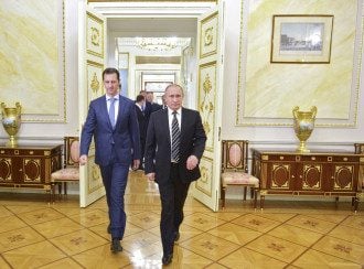 Путин и Башар аль-Асад