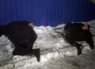 Задержание банды под Киевом, иллюстрация Задержание банды под Киевом, иллюстрация