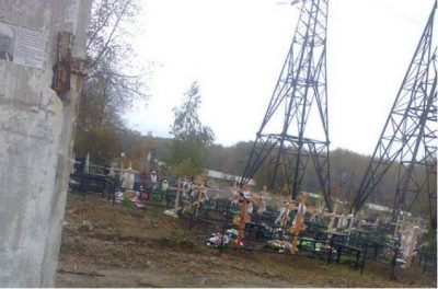 Кладбище боевиков в Донецке