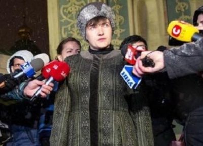 Икона стиля. Шапка Савченко взорвала Сеть