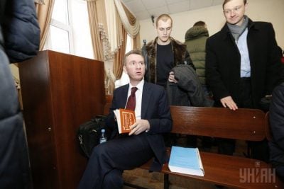 Михаил Охендовский в зале суда Михаил Охендовский в зале суда