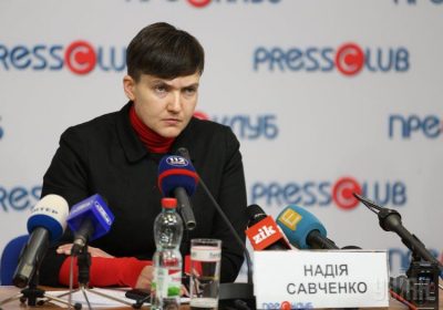 Савченко откорректировала списки пленных