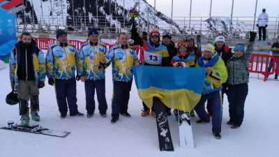 Сборная Украины завоевала первые медали
