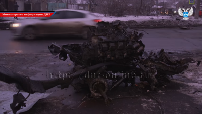 Двигатель взорвавшегося грузовика Двигатель взорвавшегося грузовика