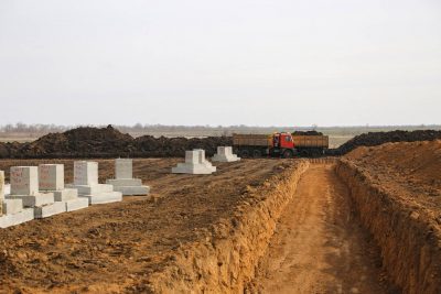 На полигоне на Николаевщине началось масштабное строительство На полигоне на Николаевщине началось масштабное строительство