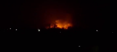 Пожар в столице, иллюстрация Пожар в столице, иллюстрация