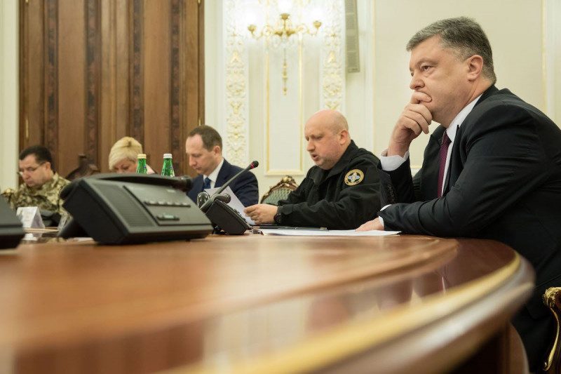 Порошенко провел заседание СНБО из-за Привата: что решили