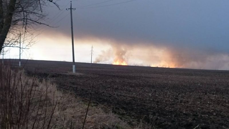 Из-за взрывов на артскладах в Балаклее усилена охрана восточного участка границы