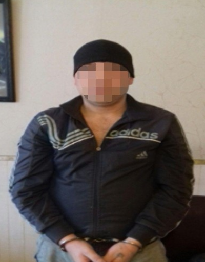 Задержанный злоумышленник