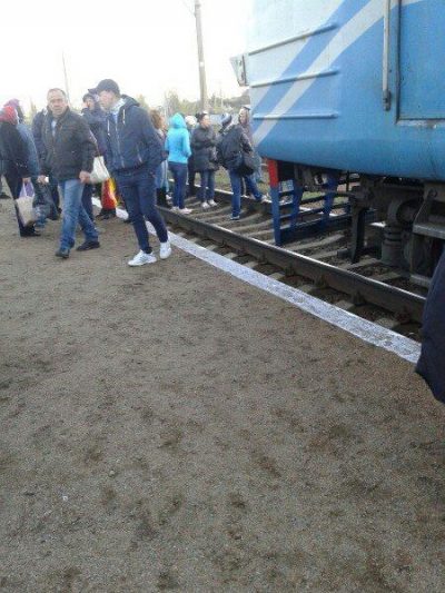 В "Укрзалізниці" объяснили, что стало причиной блокирования ж/д на Киевщине