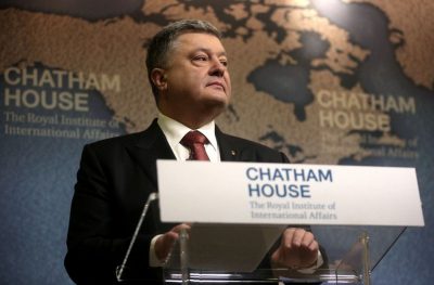 Порошенко рассказал британцам об одержимости Кремля империалистическим прошлым