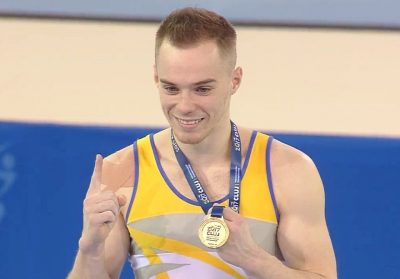 Украинский гимнаст завоевал "золото" и "бронзу" на чемпионате Европы в Румынии