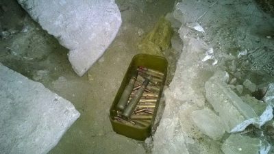 Тротил, запалы и сотни патронов. В зоне АТО в Донецкой области нашли тайник