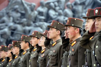 Солдаты КНДР, иллюстрация