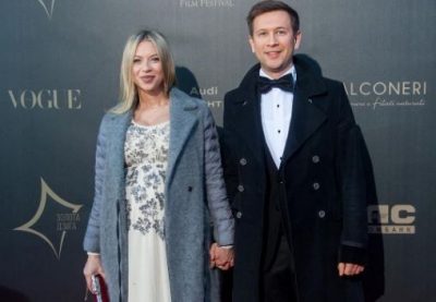 Дмитрий Ступка и Полина Логунова Дмитрий Ступка и Полина Логунова