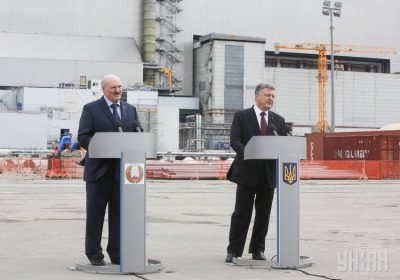 Александр Лукашенко и Петр Порошенко Александр Лукашенко и Петр Порошенко