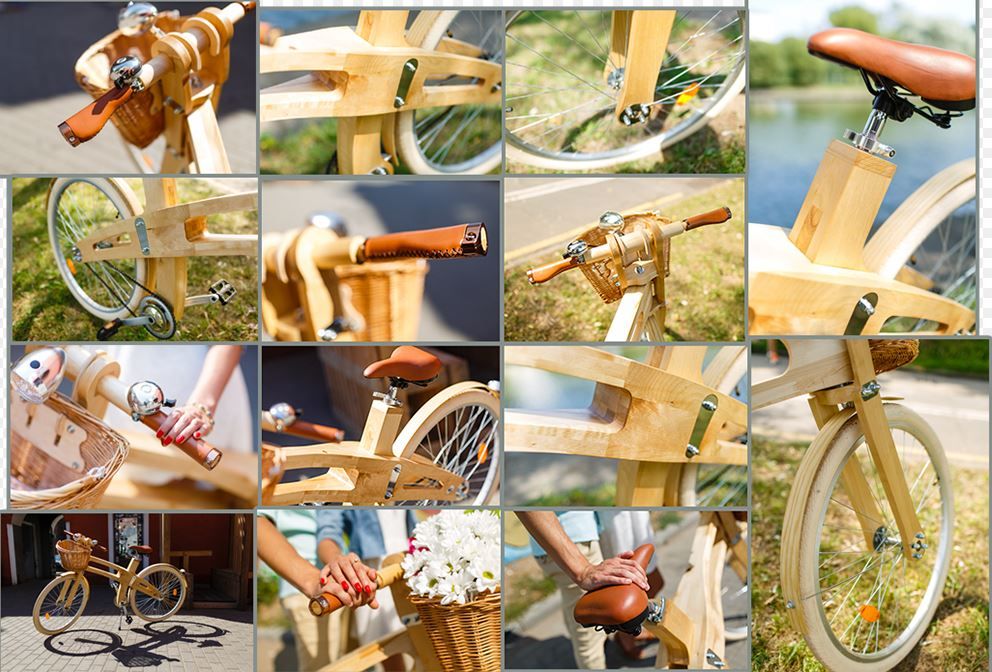 В Беларуси начали делать деревянные велосипеды, опубликованы фото