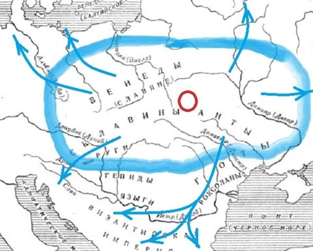 Слов’яни за Йорданом (готський історик VI ст. н.е.) Слов’яни за Йорданом (готський історик VI ст. н.е.)