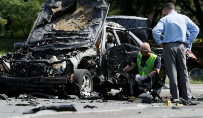 Гибель полковника ГУР в Киеве. У Авакова назвали организатора подрыва авто