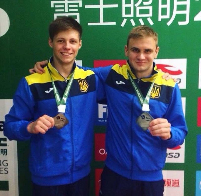 Украинцы завоевали золото на чемпионате Европы по прыжкам в воду