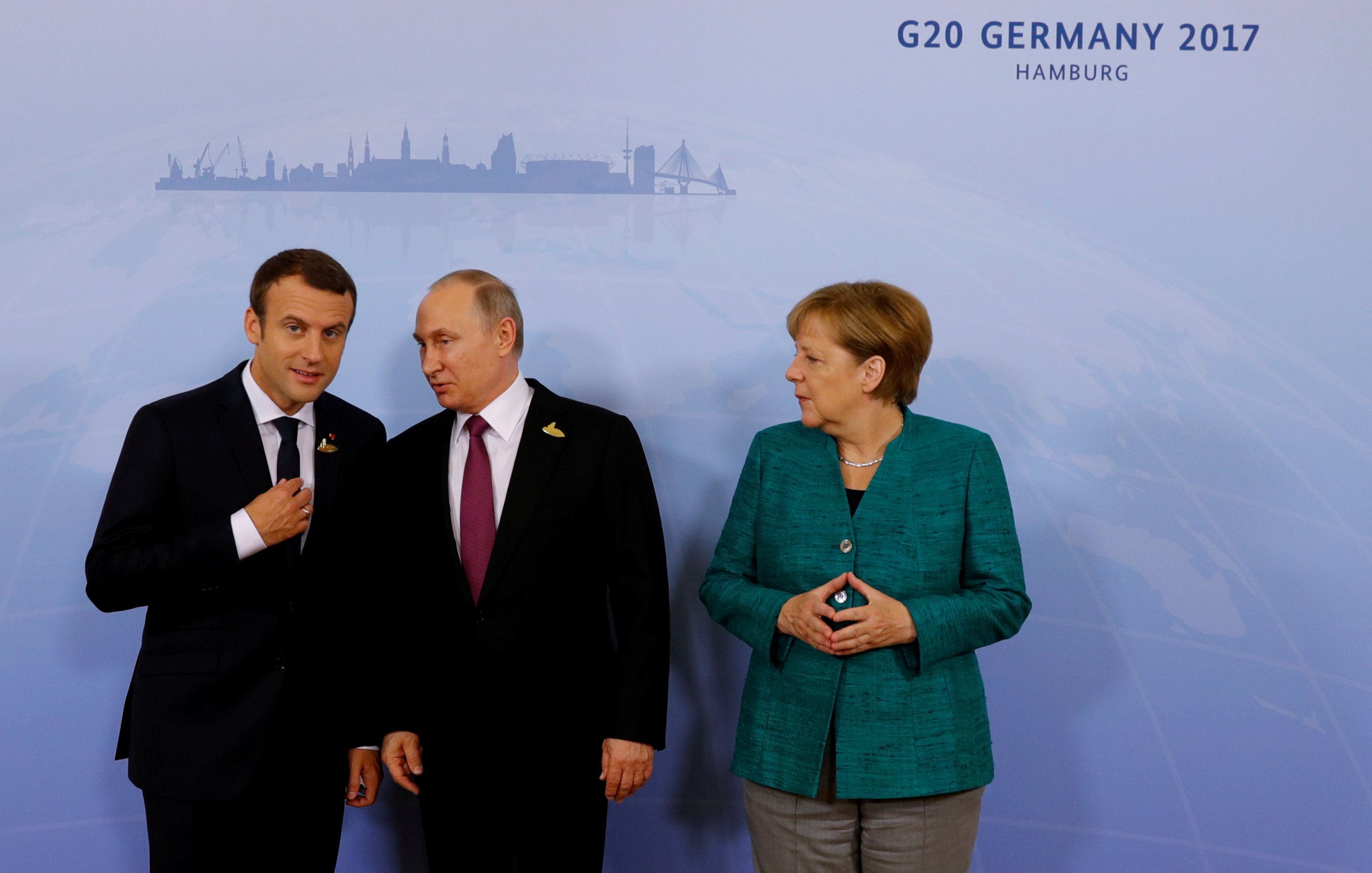 Саммит G20. Меркель, Макрон и Путин обсуждают ситуацию в Украине