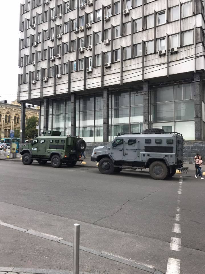 Обыски в центре Киева