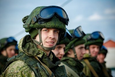 Российские военные, иллюстрация.