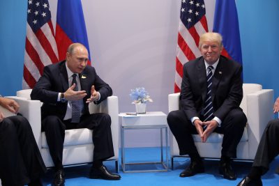 Владимир Путин и Дональд Трамп Владимир Путин и Дональд Трамп