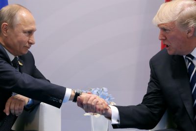 Владимир Путин и Дональд Трамп