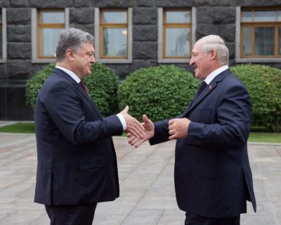 В Беларуси Порошенко назвали президентом России